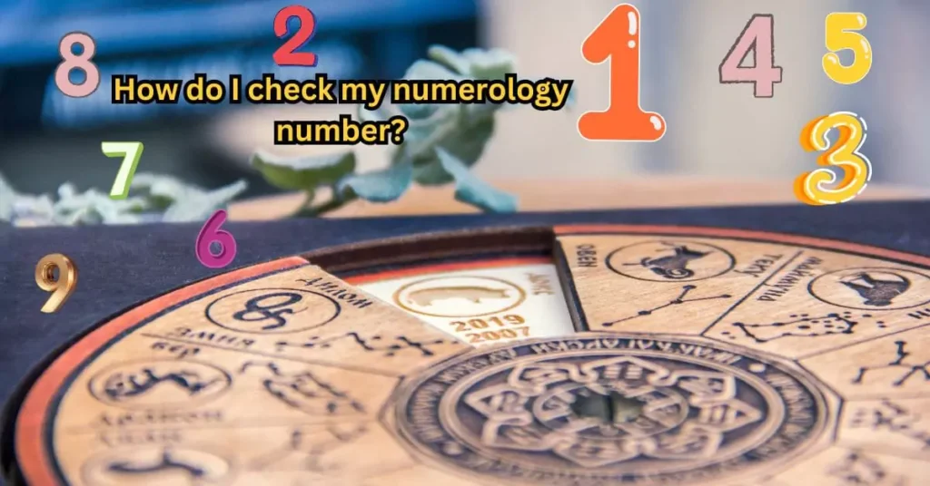 How do I check my numerology number